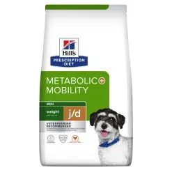 Hill‘s Soldes Magasin 19 Hill's Prescription Diet J/D Metabolic + Mobility Mini Croquettes Pour Petit Chien Au Poulet - 6Kg