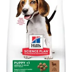 Hill's Science Plan Puppy Medium Agneau & Riz 14kg