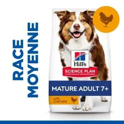 Hill's Science Plan Chien Mature Adult 7+ Medium Poulet -Hill‘s Soldes Magasin 1644426287339 full 1