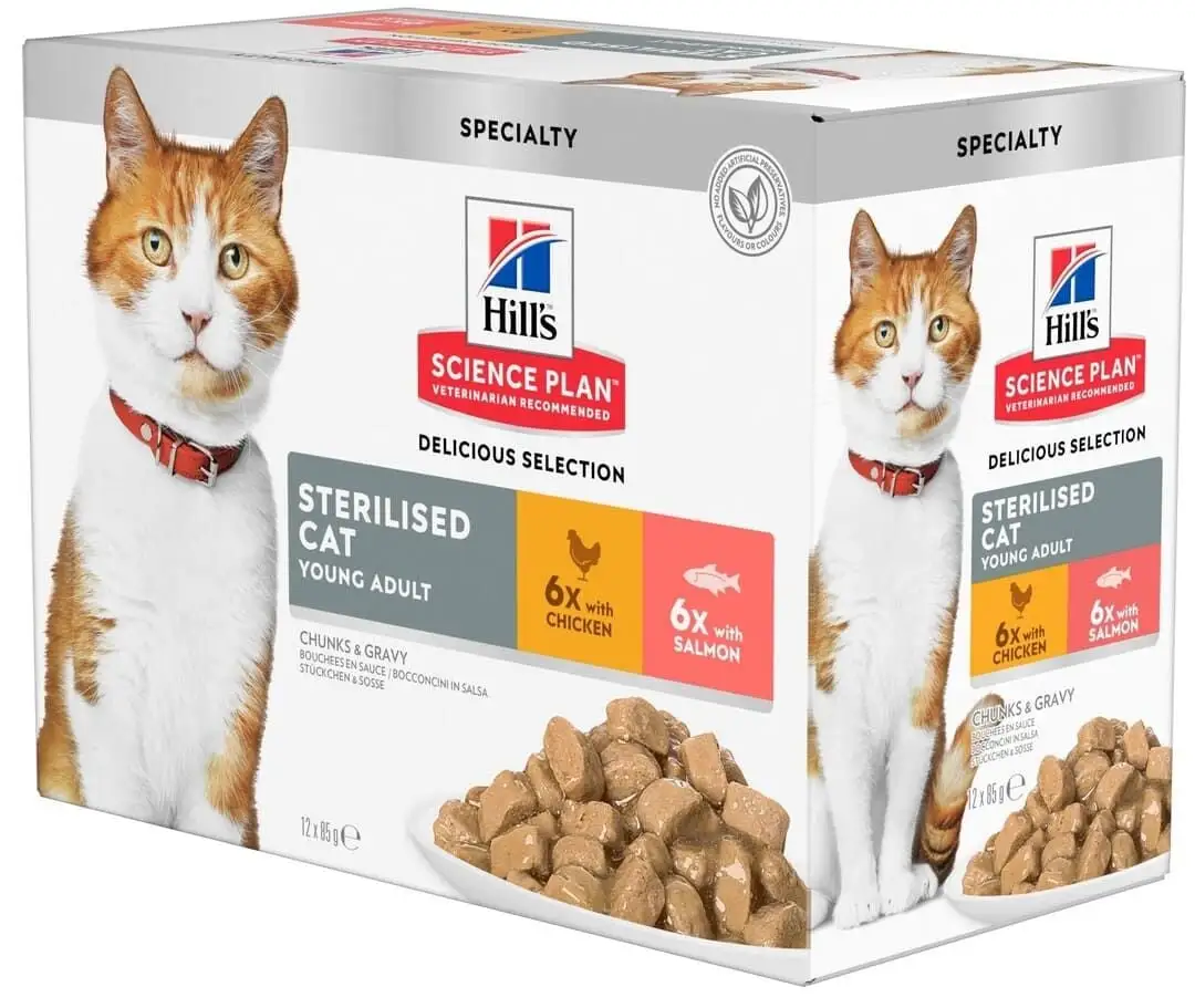 Hill's Hill’s Science Plan Chat Sterilised Multipack 1 Hill's Hill’s Science Plan Chat Sterilised Multipack