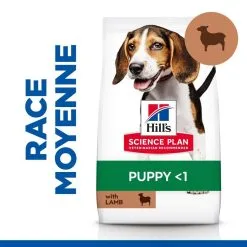 Hill's Science Plan Chien Puppy Medium Agneau -Hill‘s Soldes Magasin 1646151204353 full