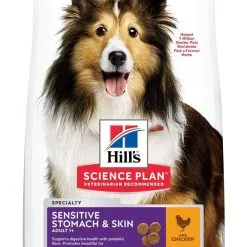 Hill's Science Plan Chien Adult Sensitive Stomach & Skin Medium Poulet
