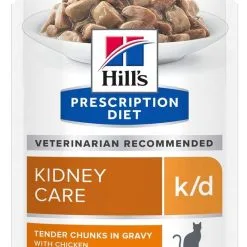 Hill's Prescription Diet Chat K/d Kidney Sachet Poulet