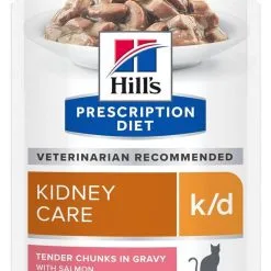 Hill's Prescription Diet Chat K/d Kidney Sachet Saumon