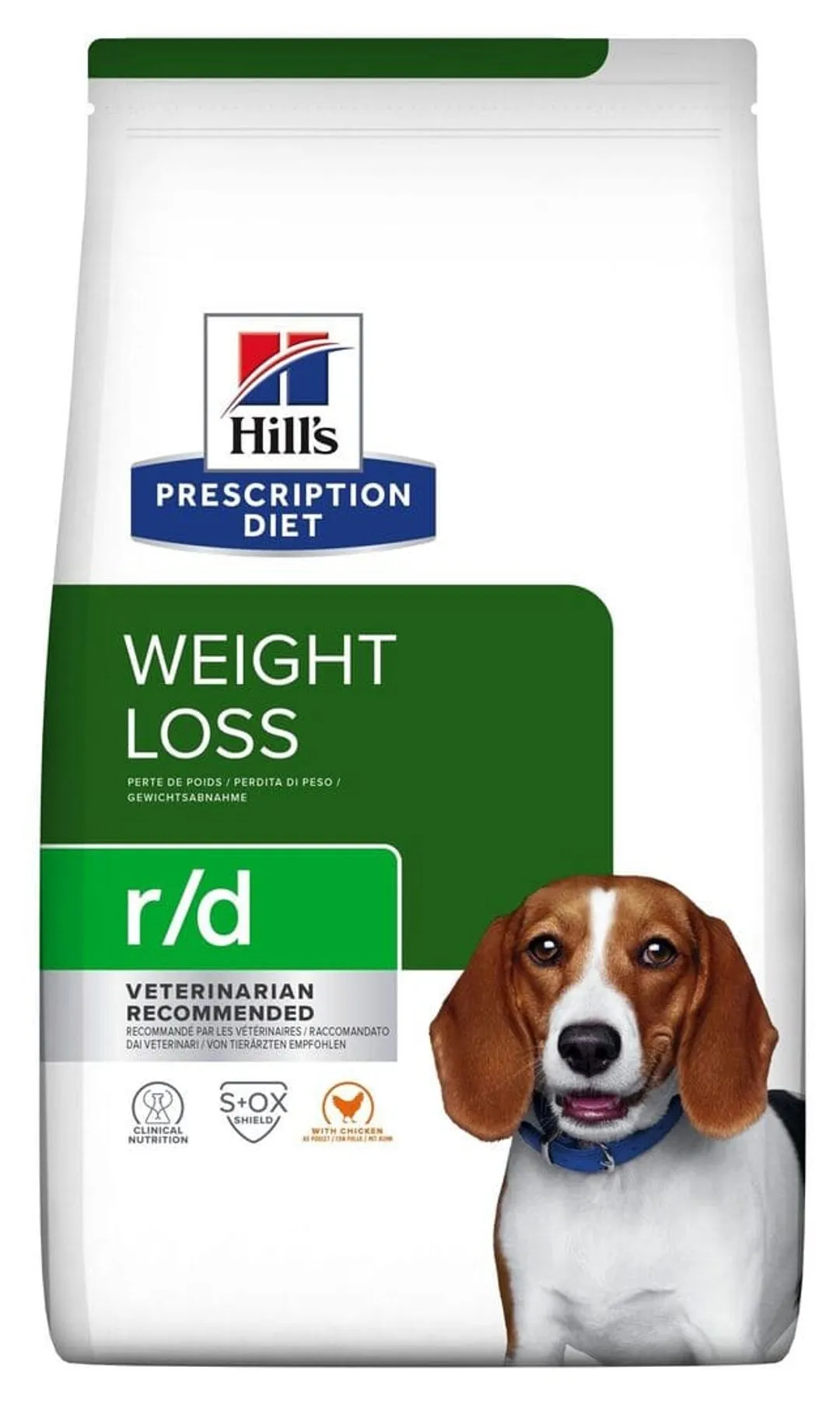 Hill's Prescription Diet Chien R/d Weight Loss Poulet 1 Hill's Prescription Diet Chien R/d Weight Loss Poulet