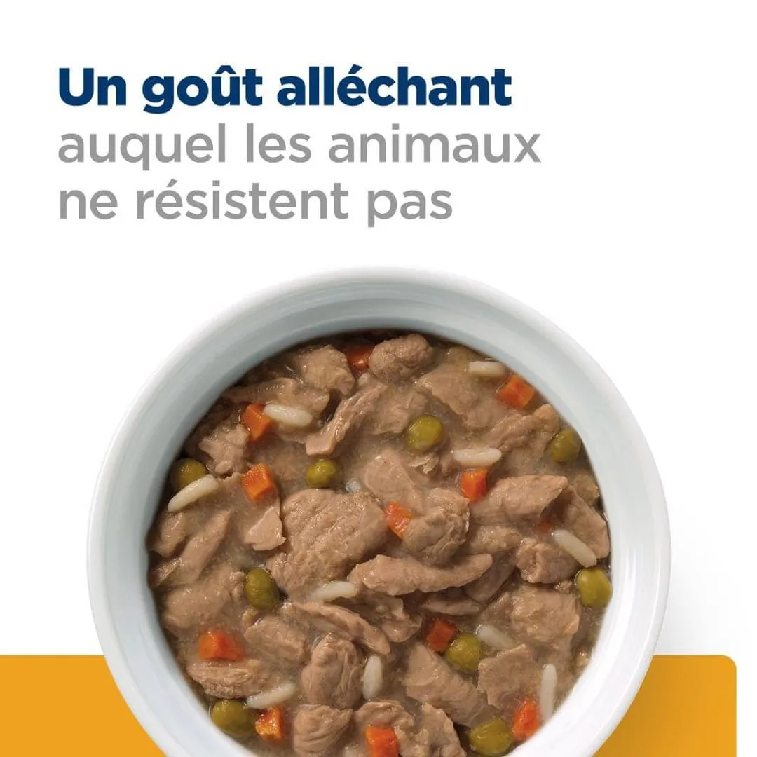 Hill's Prescription Diet Chien C/d Urinary Multicare Mijotés Poulet & Légumes 6 Hill's Prescription Diet Chien C/d Urinary Multicare Mijotés Poulet & Légumes – Image 6