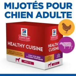 Hill's Hill’s Science Plan Chien Adult Mijotés Healthy Cuisine Poulet Bœuf -Hill‘s Soldes Magasin 1654590215051 full