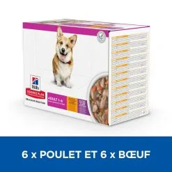 Hill's Hill’s Science Plan Chien Adulte Small & Mini Healthy Cuisine Mijoté Poulet & Bœuf -Hill‘s Soldes Magasin 1654595947424 full