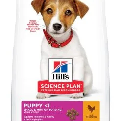 Hill's Science Plan Aliment Pour Chiot Small & Mini À L'agneau & Au Riz 6 Kg