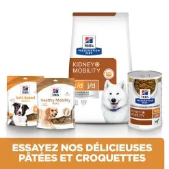 Hill's Prescription Diet K/D J/D Kidney + Mobility Croquettes Pour Chien Au Poulet - 12Kg -Hill‘s Soldes Magasin 52742011608 5 FR