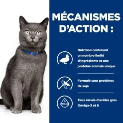 Hill's Prescription Diet D/D Croquettes Pour Chat Au Canard Et Petit Pois - 1.5Kg -Hill‘s Soldes Magasin 52742027180 2 FR