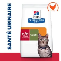 Hill's Prescription Diet D/D Croquettes Pour Chat Au Canard Et Petit Pois - 1.5Kg -Hill‘s Soldes Magasin 52742037417 1 FR