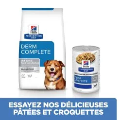 Hill's Prescription Diet Derm Complete Croquettes Pour Chien - 1.5Kg -Hill‘s Soldes Magasin 52742038704 5 FR 1