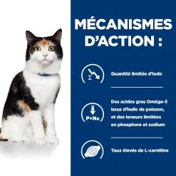 Hill's Prescription Diet Y/D Thyroïd Croquettes Pour Chat Au Poulet - 3Kg -Hill‘s Soldes Magasin 52742042503 2 FR