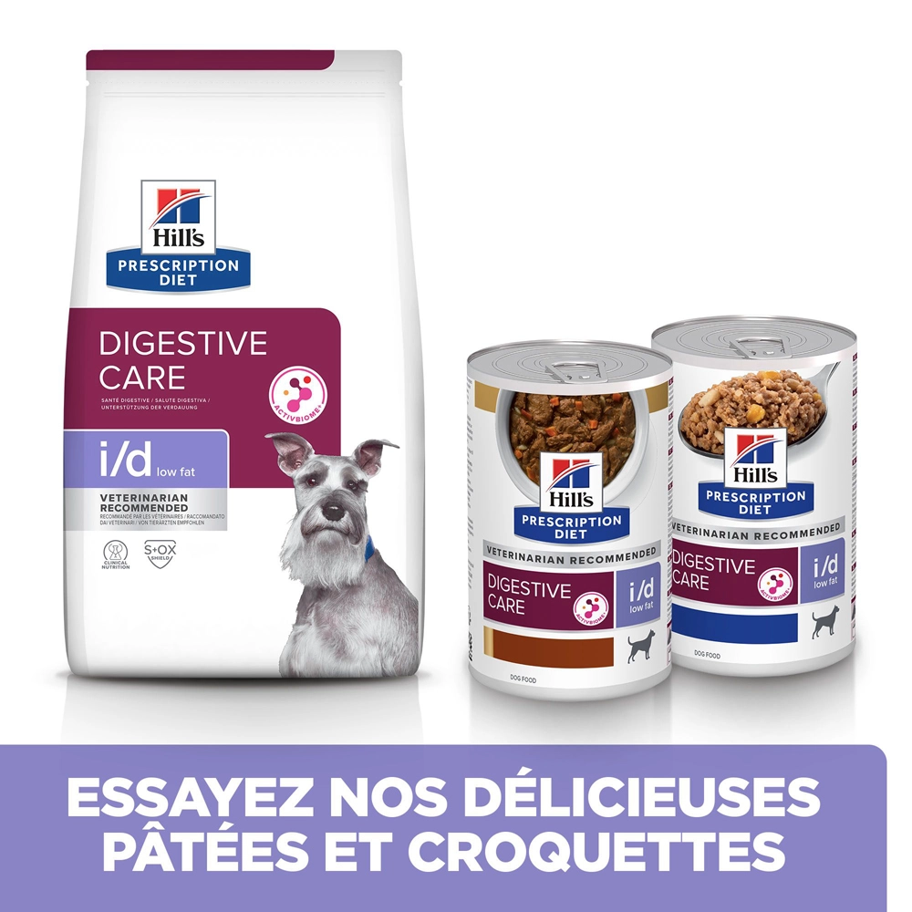 Hill's Prescription Diet I/D Low Fat Boîtes Pour Chien -12x360g 6 Hill's Prescription Diet I/D Low Fat Boîtes Pour Chien -12x360g – Image 6