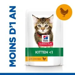 Hill's Hill’s Kitten Classic Selection Multipack Poulet 12x85g -Hill‘s Soldes Magasin 52742211503 5 science plan chaton sachet repas pack mixte poulet poisson
