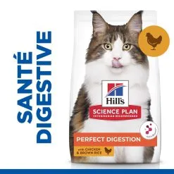 Hill's Science Plan Chat Perfect Digestion -Hill‘s Soldes Magasin 5 full 5