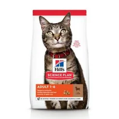 Hill's Science Plan Adult Croquettes Pour Chat À L'agneau Et Riz 3 Kg