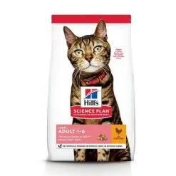 Hill's Hill’s Science Plan Adult Light Pour Chat Kip 10kg