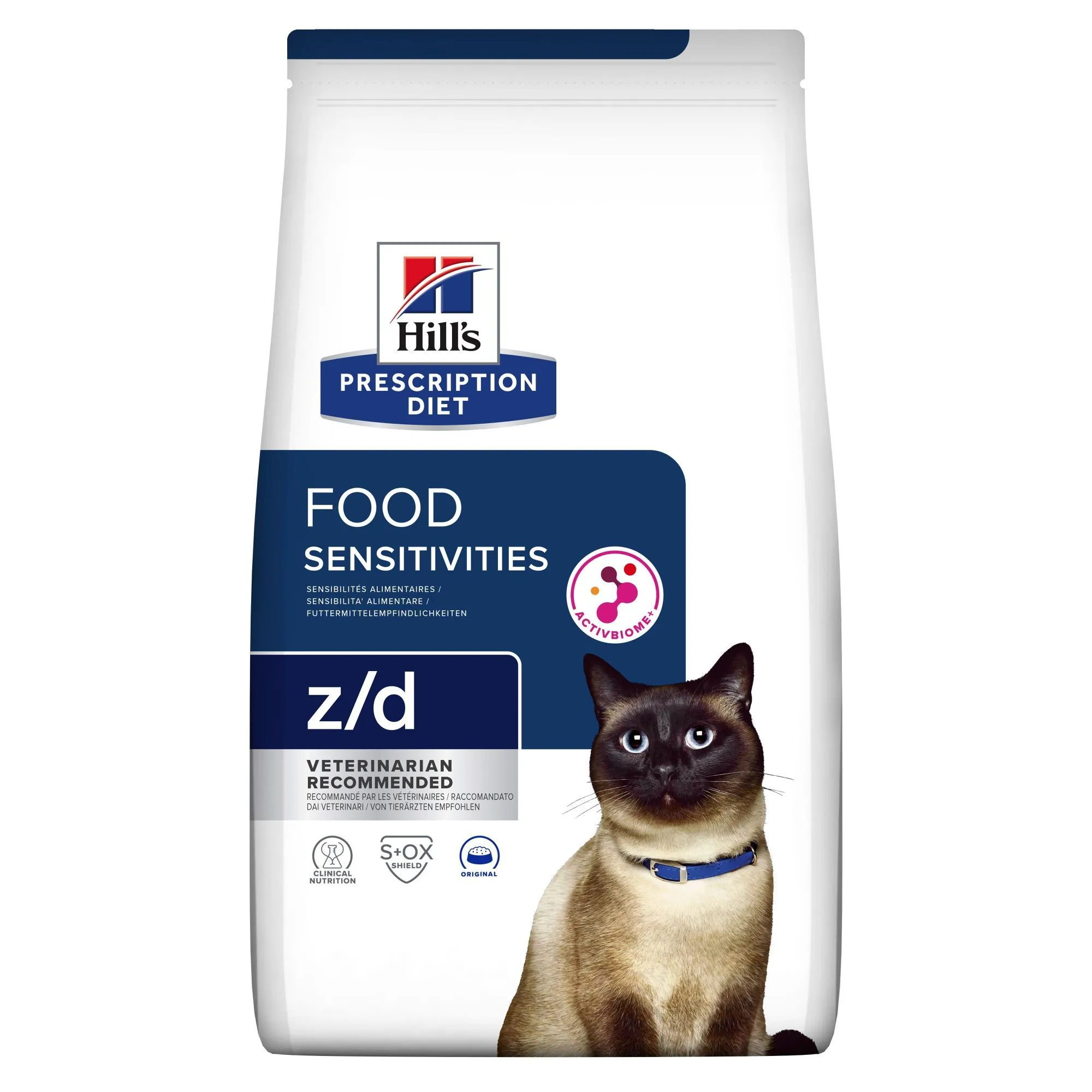 Hill's Prescription Diet Z/D Food Sensitivities Croquettes Pour Chat Au Poulet 3kg 1 Hill's Prescription Diet Z/D Food Sensitivities Croquettes Pour Chat Au Poulet 3kg