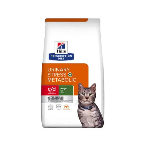 Hill's Prescription Diet - Feline - C/d Urinary Stress + Metabolic 8 Hill's Prescription Diet - Feline - C/d Urinary Stress + Metabolic -Hill‘s Soldes Magasin