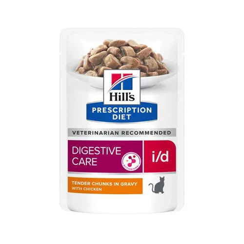 Hill's I/d Digestive Care - Prescription Diet - Feline - Sachet 2 Hill's I/d Digestive Care - Prescription Diet - Feline - Sachet -Hill‘s Soldes Magasin