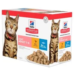 Hill's Science Plan Adult Light - Sachet -Hill‘s Soldes Magasin hills science plan feline adult chicken light 143864 2000 none 1